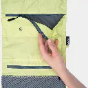 Hanging Toiletry Kit Minimalist Light Star Grey / Wild Lime