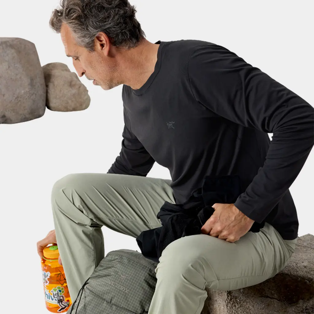 Cormac Crew Long Sleeves Black