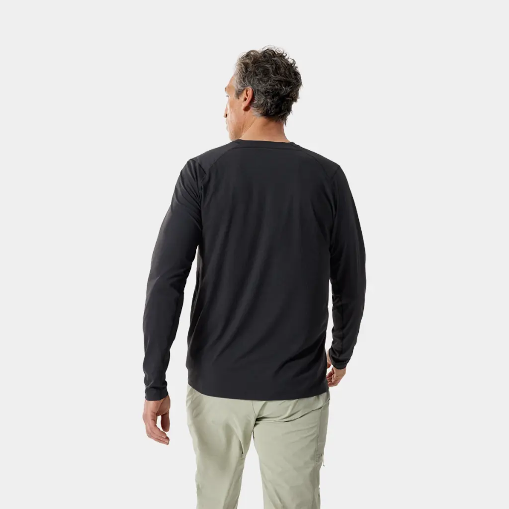 Cormac Crew Long Sleeves Black