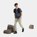 Cormac Crew Short Sleeves Dark Stratus