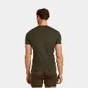 Anatomica Short Sleeves Crewe Dark Loden