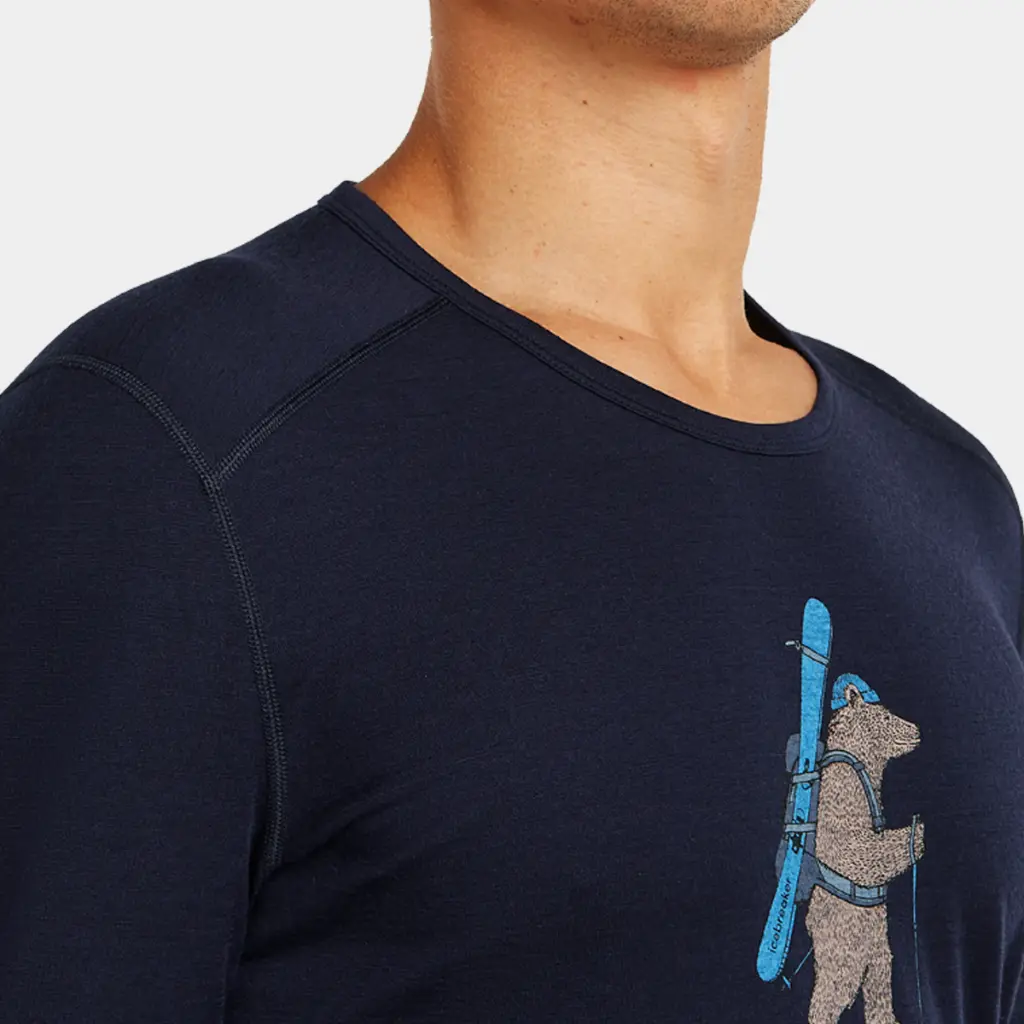 Oasis Long Sleeves Crewe 200 Bear Tour Midnight Navy