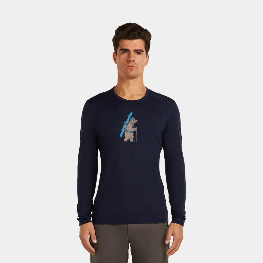 Oasis Long Sleeves Crewe 200 Bear Tour Midnight Navy