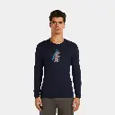 Oasis Long Sleeves Crewe 200 Bear Tour Midnight Navy