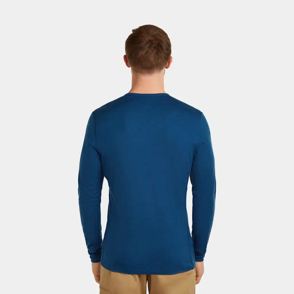 Oasis Long Sleeves Crewe 200 Icebreaker Atlantis