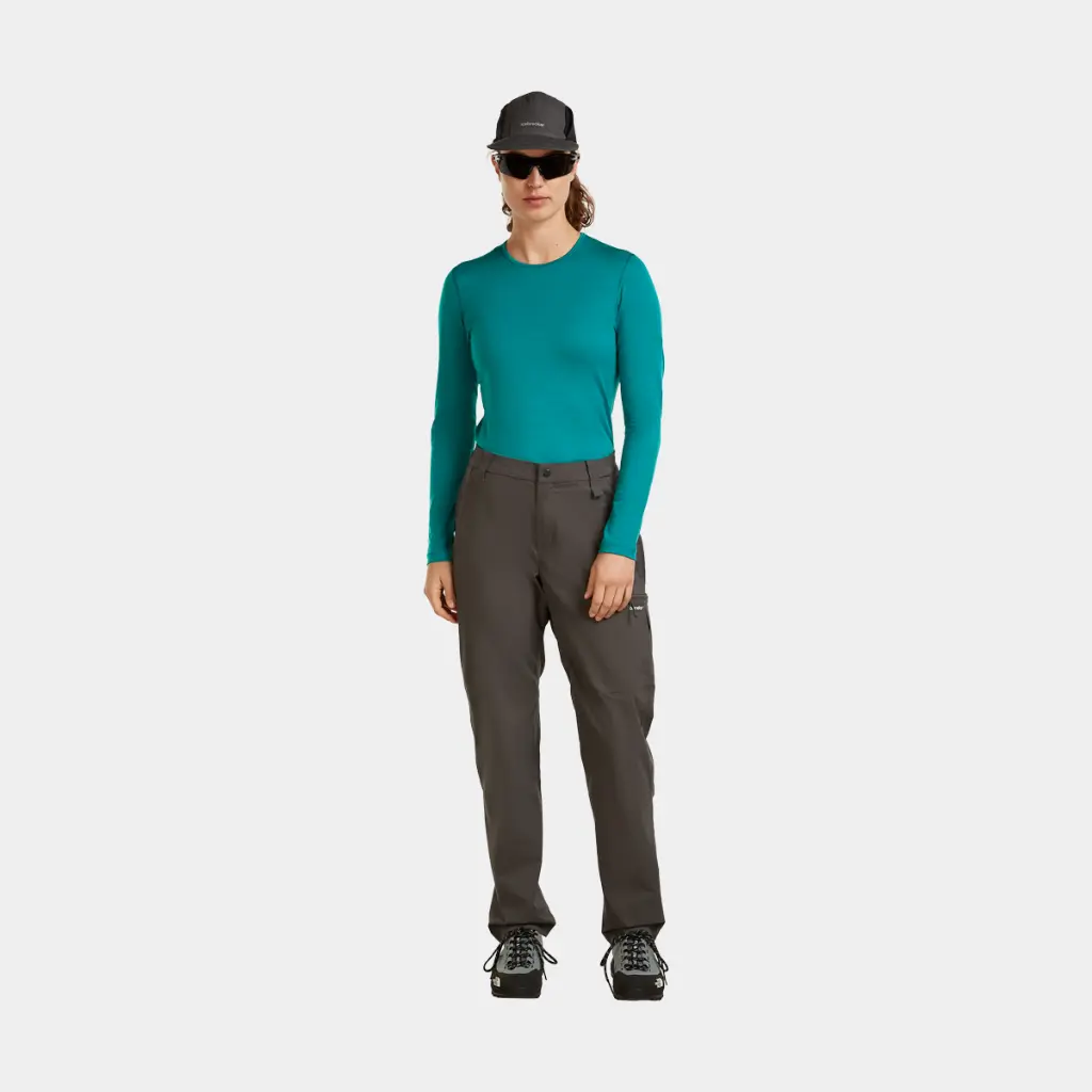 Oasis Long Sleeves Crewe 200 Women Tidal Teal