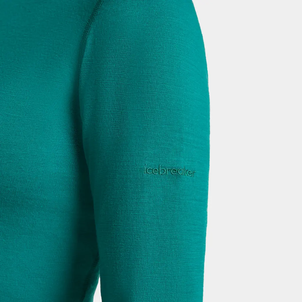 Oasis Long Sleeves Half Zip 200 Women Tidal Teal