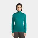 Oasis Long Sleeves Half Zip 200 Women Tidal Teal