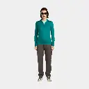 Oasis Long Sleeves Half Zip 200 Women Tidal Teal