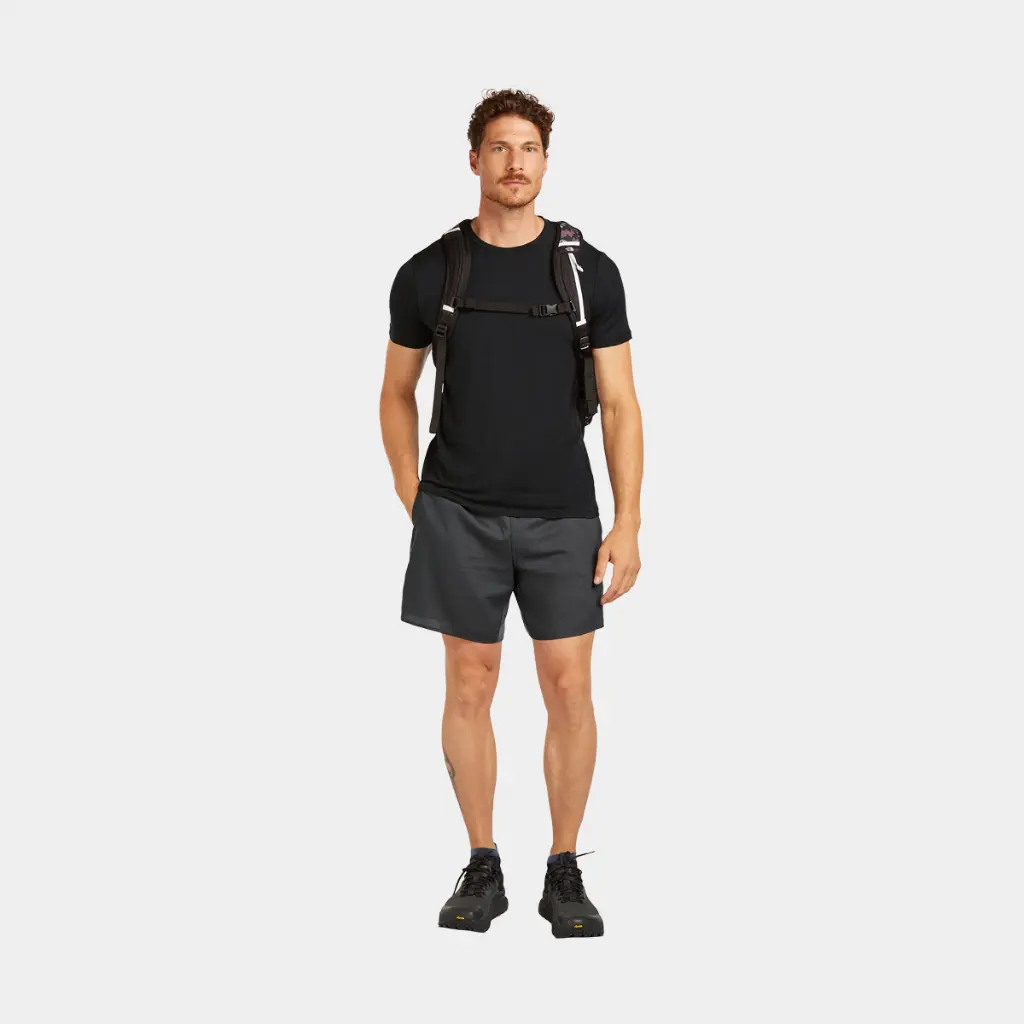 Tech Lite III Short Sleeves Tee 150 Black