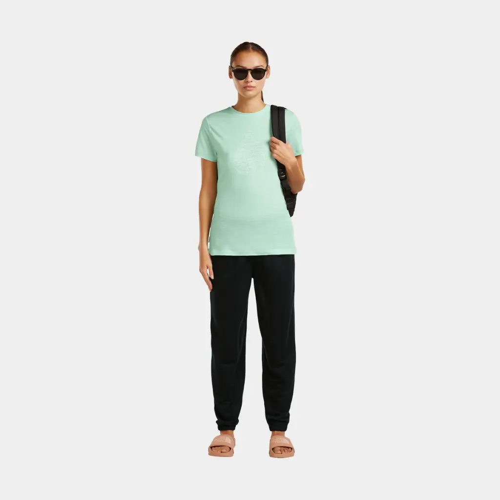 Tech Lite III Short Sleeves Tee 150 Women Hike Path Mint