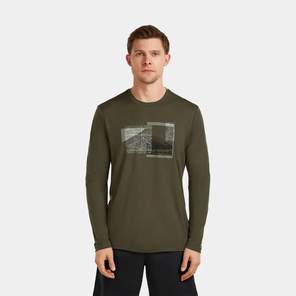 Tech Lite Long Sleeves Tee 150 Peak Bal Dark Loden