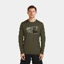 Tech Lite Long Sleeves Tee 150 Peak Bal Dark Loden
