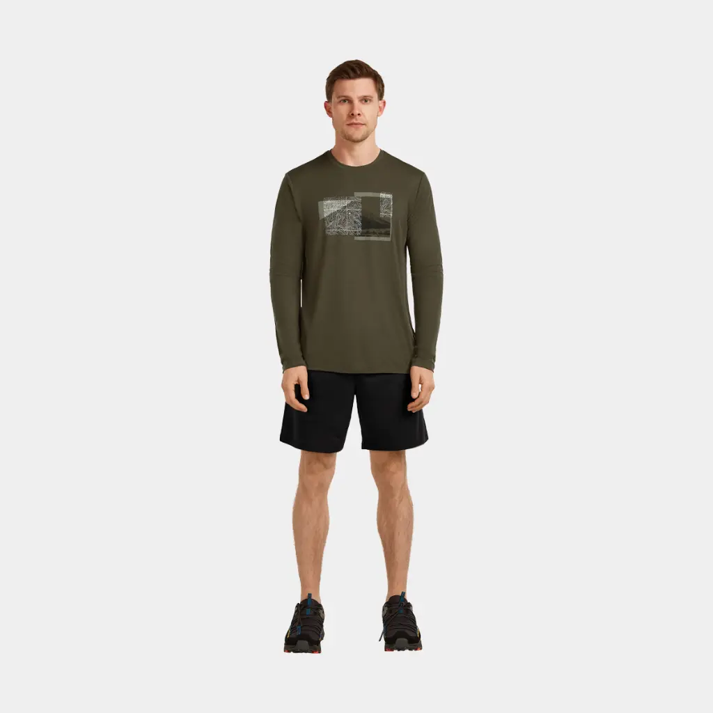 Tech Lite Long Sleeves Tee 150 Peak Bal Dark Loden