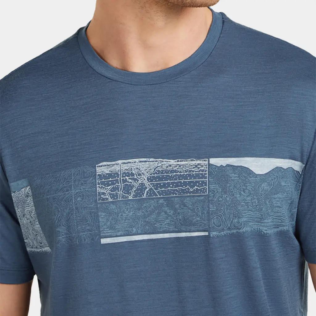 Tech Lite Short Sleeves Tee 150 Elev Line Dawn