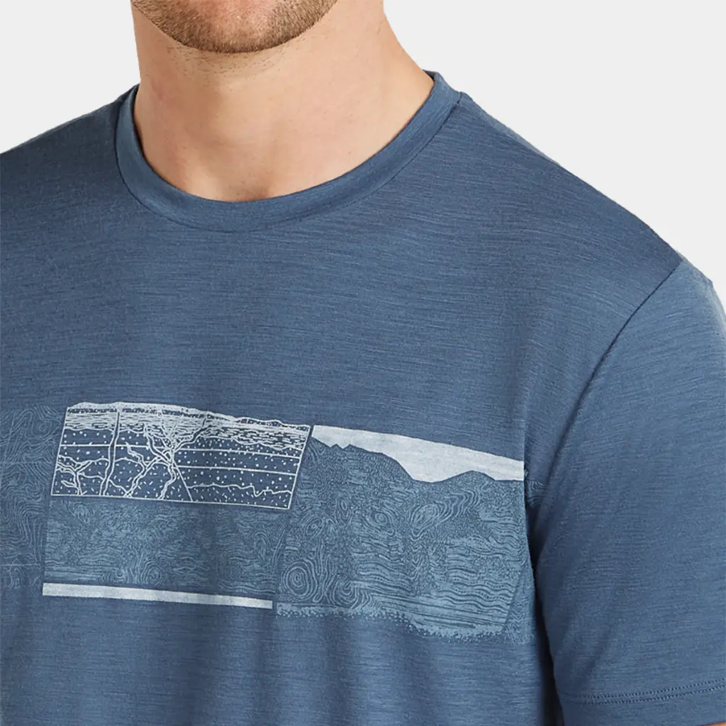 Tech Lite Short Sleeves Tee 150 Elev Line Dawn