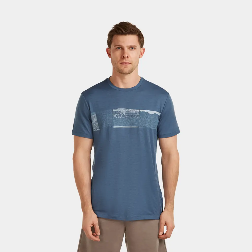 Tech Lite Short Sleeves Tee 150 Elev Line Dawn