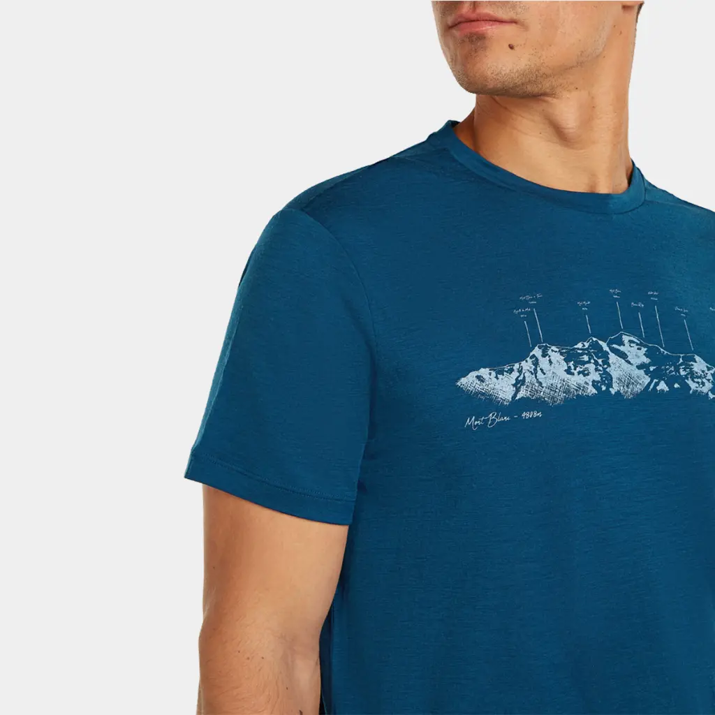 Tech Lite Short Sleeves Tee 150 Massif Atlantis