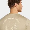 Tech Lite Short Sleeves Tee 150 Peaceful Pass Flagstone