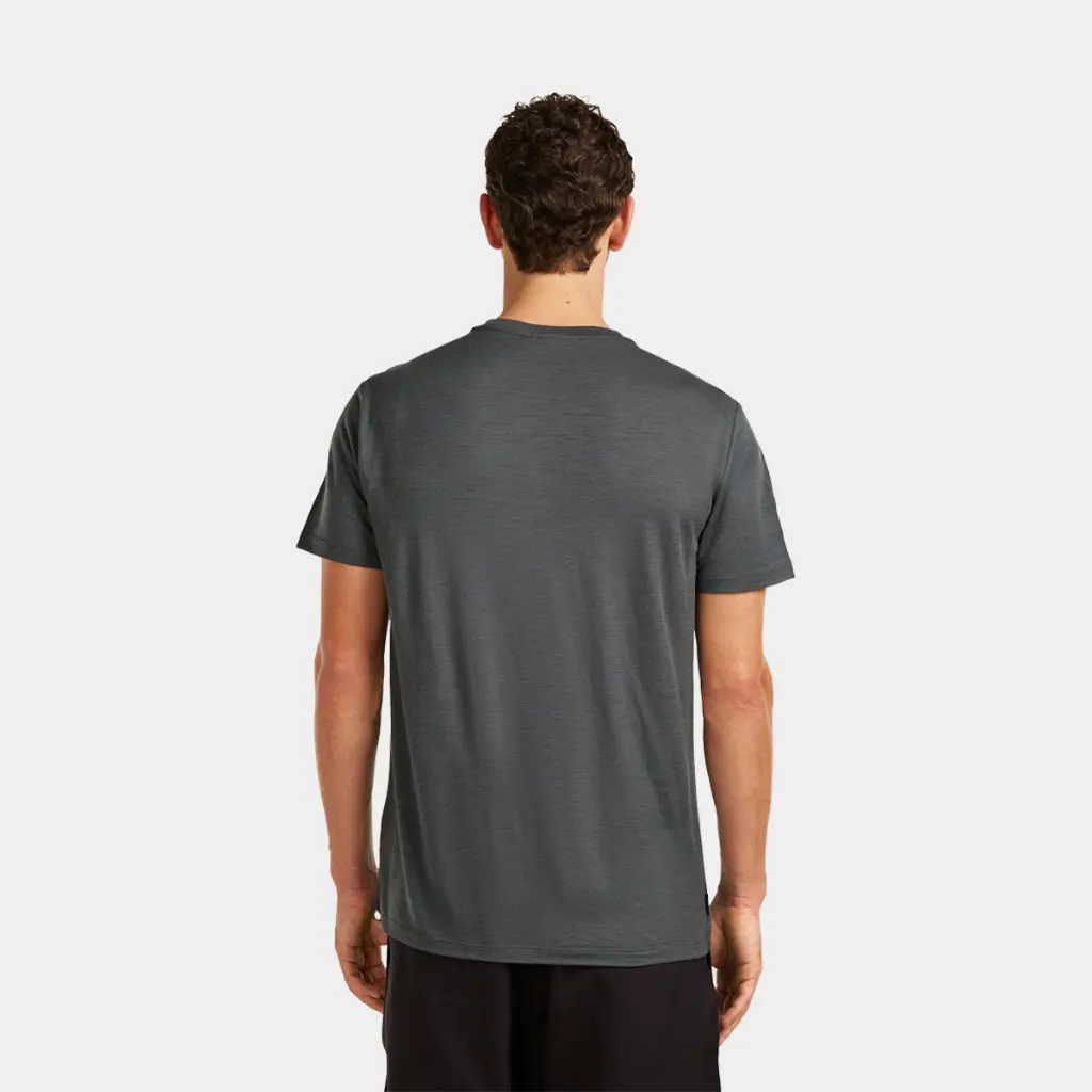 Tech Lite Short Sleeves Tee 150 Range Stripes Obsidian