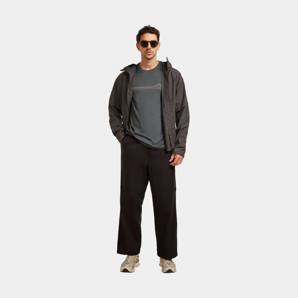 Tech Lite Short Sleeves Tee 150 Range Stripes Obsidian