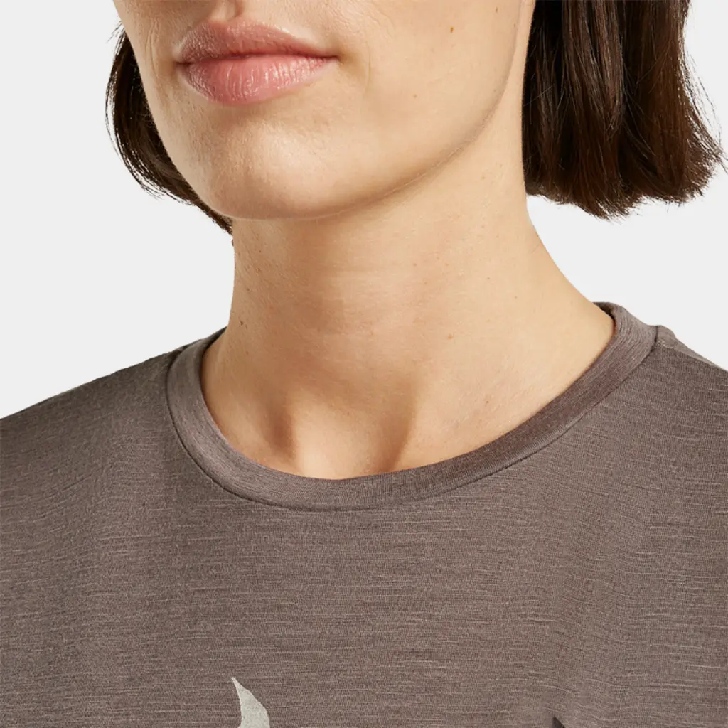 Tech Lite Short Sleeves Tee 150 Women Bird Transit Porcini