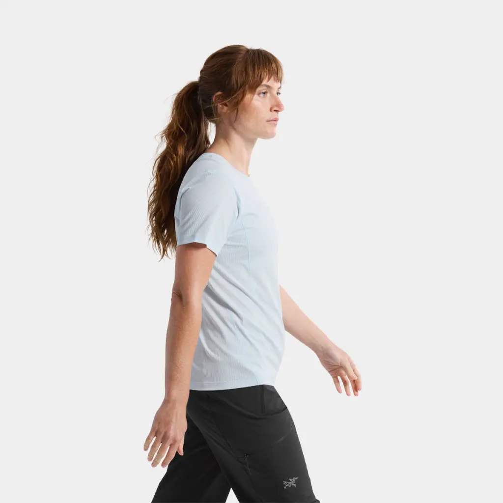 Sunna Crew Short Sleeves Women Alpine Blue