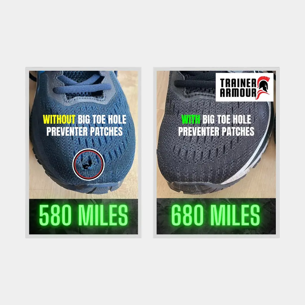 Big Toe Hole Preventer Black