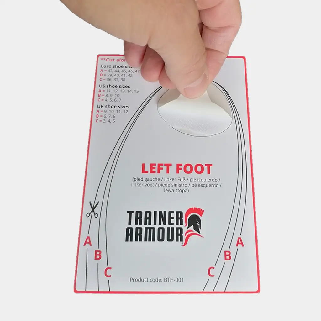 Big Toe Hole Preventer White