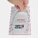 Big Toe Hole Preventer White