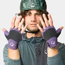 Crack Gloves Parachute Purple