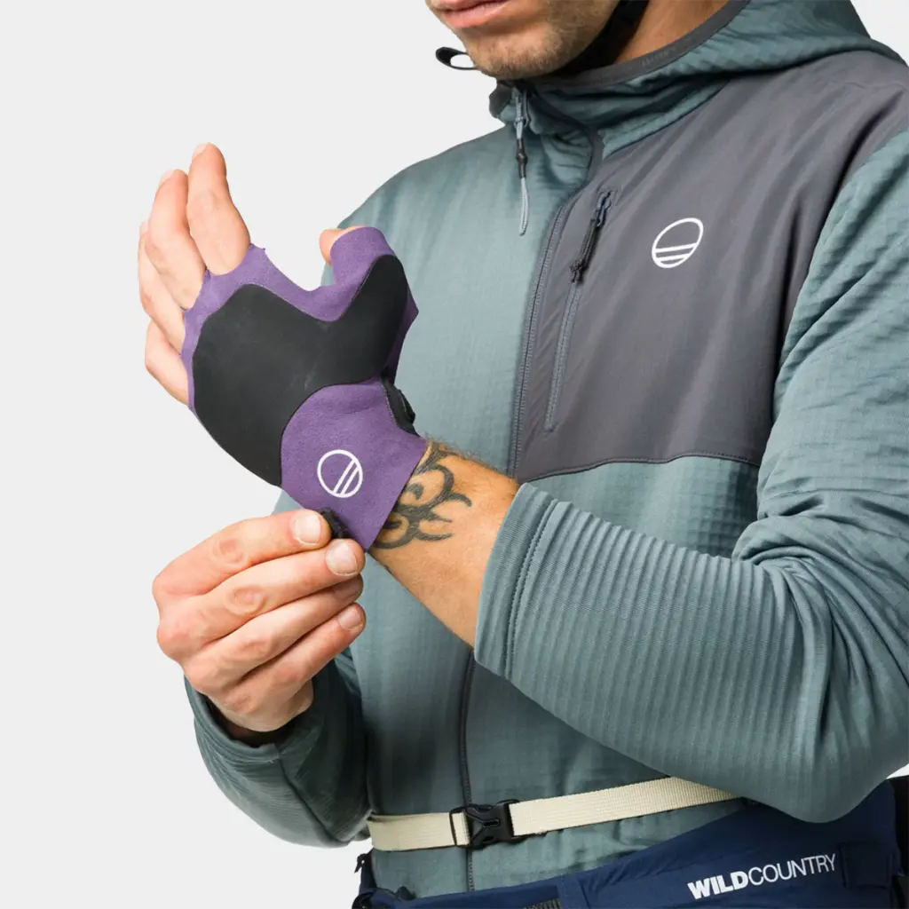 Crack Gloves Parachute Purple