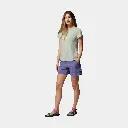 Bluebird Canyon II Short Sleeves Crew Women Safari / Florage