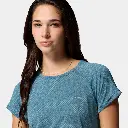 Bogata Bay Short Sleeves Tee Women Everblue
