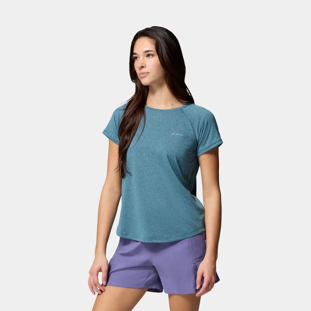 Bogata Bay Short Sleeves Tee Women Everblue