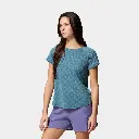 Bogata Bay Short Sleeves Tee Women Everblue