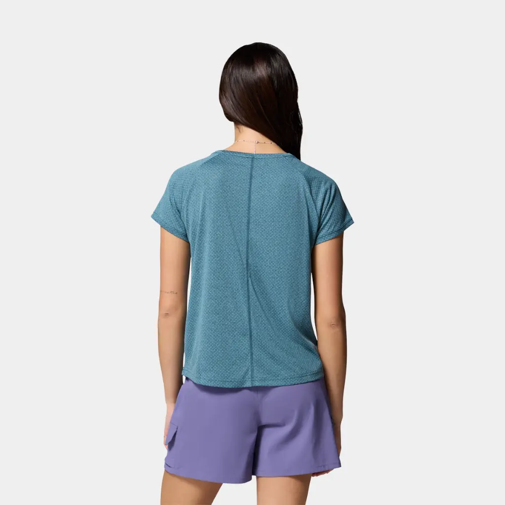 Bogata Bay Short Sleeves Tee Women Everblue