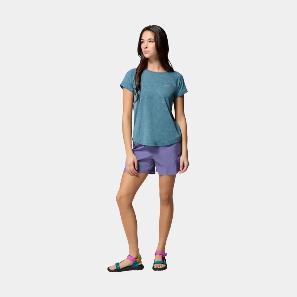 Bogata Bay Short Sleeves Tee Women Everblue