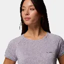 Bogata Bay Short Sleeves Tee Women Lavender Pearl