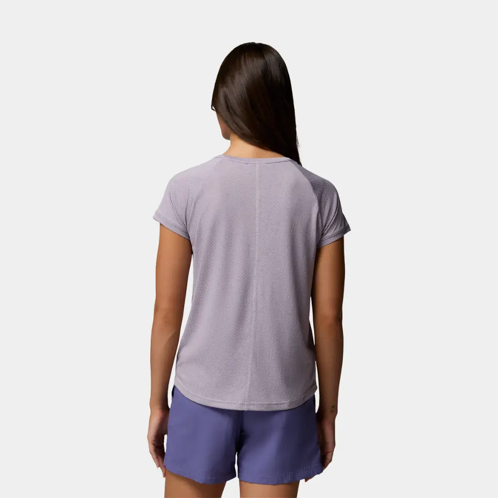 Bogata Bay Short Sleeves Tee Women Lavender Pearl