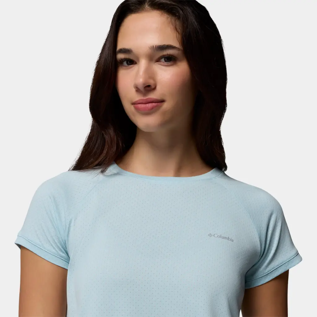 Bogata Bay Short Sleeves Tee Women Marine Light