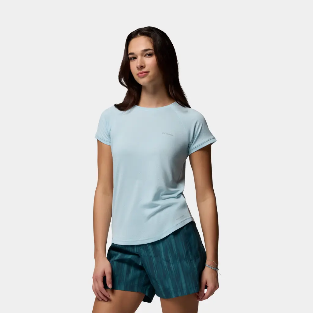 Bogata Bay Short Sleeves Tee Women Marine Light