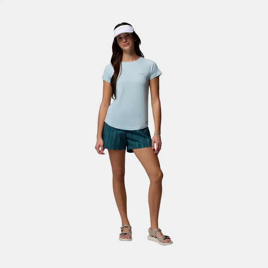 Bogata Bay Short Sleeves Tee Women Marine Light