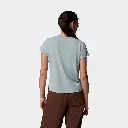 Daniela Falls Short Sleeves Women Crushed Blue