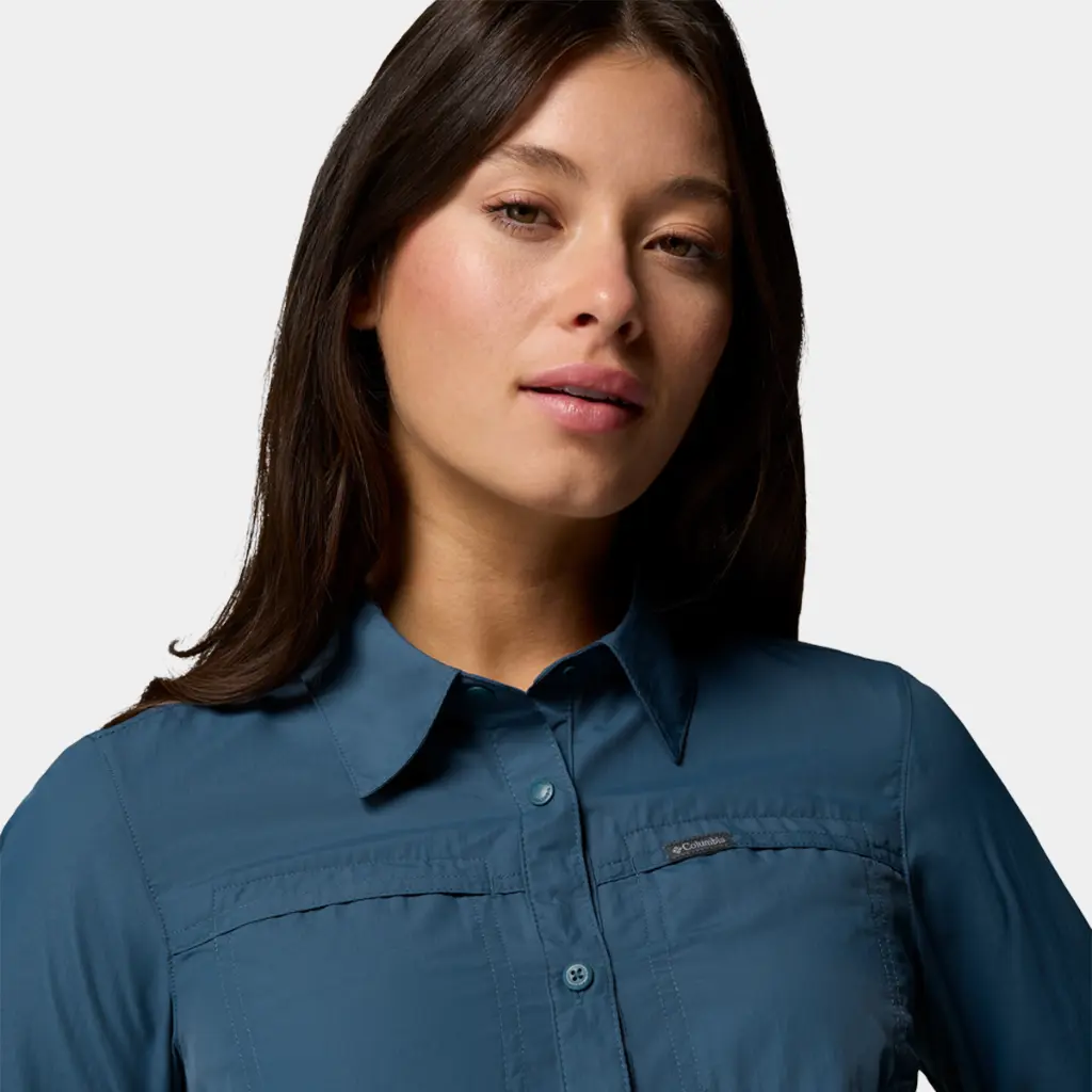 Silver Ridge Long Sleeves Shirt Women Everblue