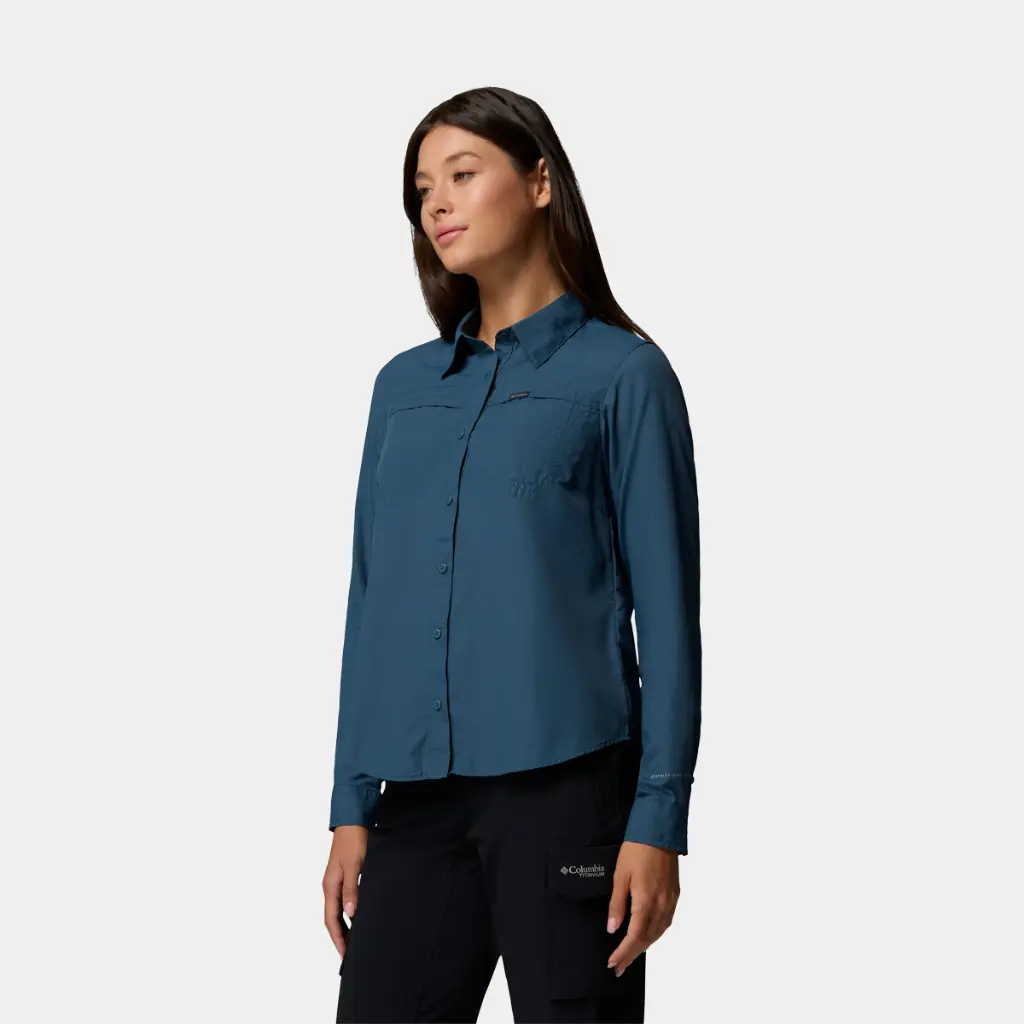 Silver Ridge Long Sleeves Shirt Women Everblue