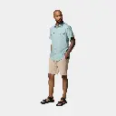 Utilizer II Solid Short Sleeves Shirt Crushed Blue