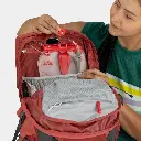 Tempest 22 Women Red Pampas Coal Grey