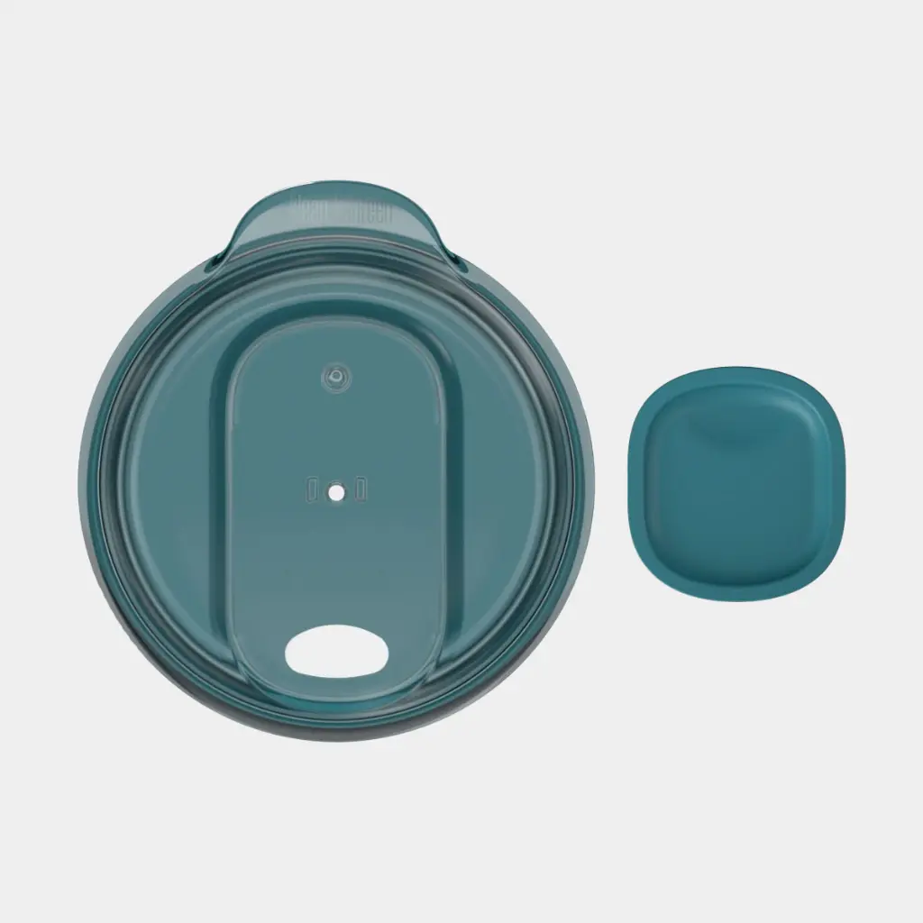 Mug Insulated Lowball w/ Slide Lid 8oz (237ml) Brittany Blue