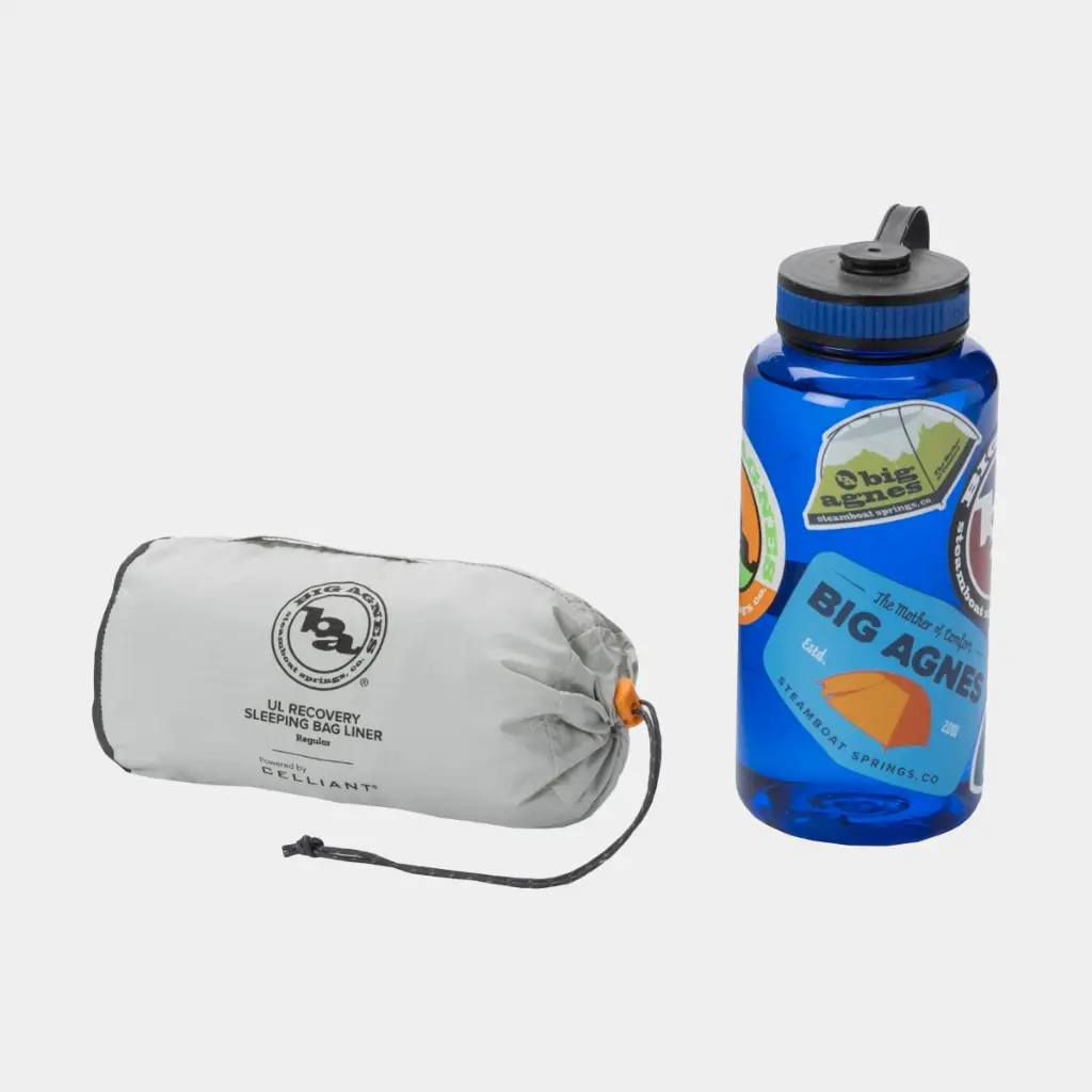 UL Recovery Sleeping Bag Liner Regular Asphalt